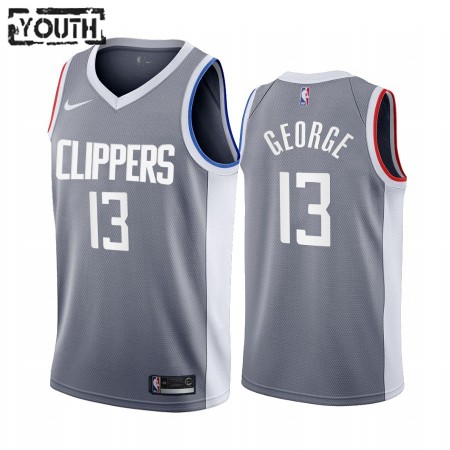 Maillot Basket Los Angeles Clippers Paul George 13 2020-21 Earned Edition Swingman - Enfant